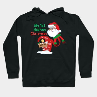 Cochlear Implant Christmas Hoodie